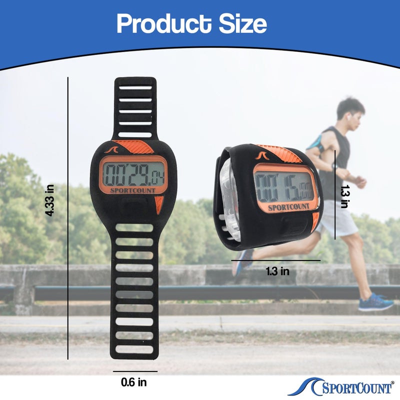 SC Sportcount Countdown Timer - Durable and Water Resistant Lap Tracker - Precise Tracker for Swimming, Running and Cycling - Image 5